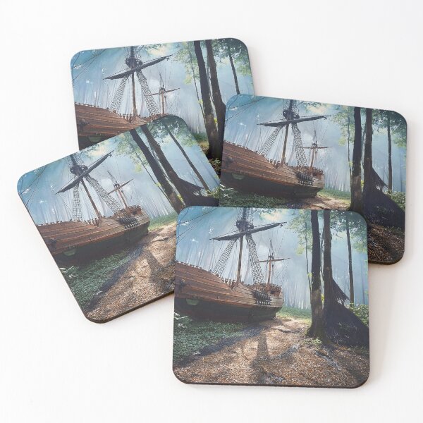 Item preview, Enchanted Forest Shipwreck designed and sold by MDKey DESIGN.