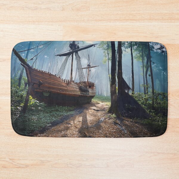 Item preview, Enchanted Forest Shipwreck designed and sold by MDKey DESIGN.