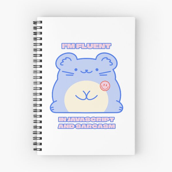 Item preview, I'm Fluent in Javascript and Sarcasm - Cute Coder designed and sold by Circle-Cats.