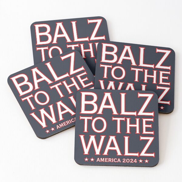 Item preview, Balz to the Walz (red, white, and  blue)  designed and sold by Thelittlelord.