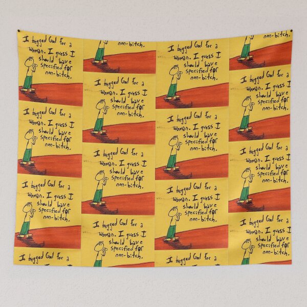 Item preview, Praying for a Better Girlfriend—Because This One’s a Hot Mess! designed and sold by Ignorant-Artist.
