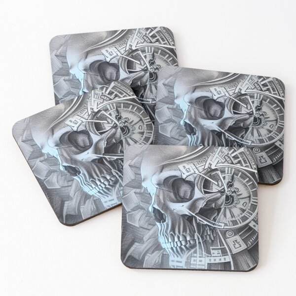 Item preview, Mechanical  Skull Sketch  designed and sold by MatrixTattoo.