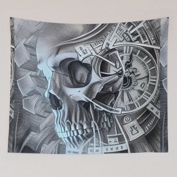 Item preview, Mechanical  Skull Sketch  designed and sold by MatrixTattoo.
