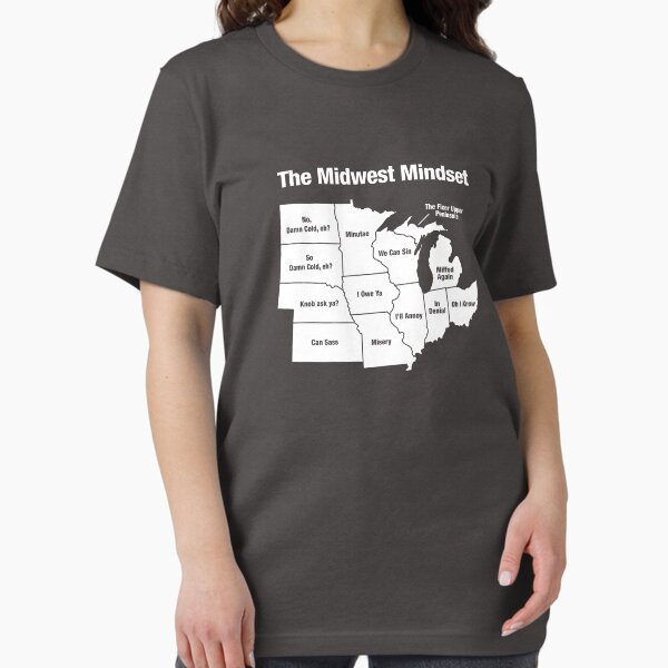 Artikel-Vorschau von Der Midwest Mindset, designt und verkauft von gstrehlow2011.