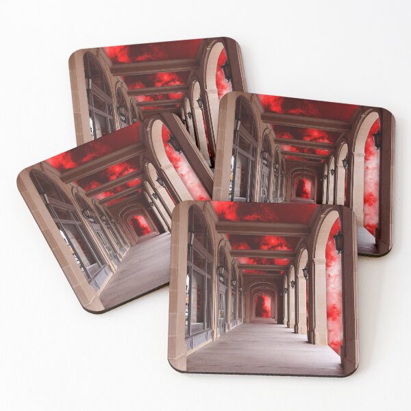 Item preview, SKY WAS RED OVER AUSTIN designed and sold by The Turbulent Architect.