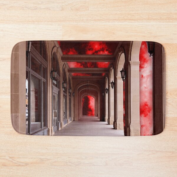 Item preview, SKY WAS RED OVER AUSTIN designed and sold by The Turbulent Architect.