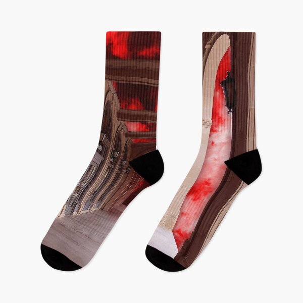 Item preview, SKY WAS RED OVER AUSTIN designed and sold by The Turbulent Architect.