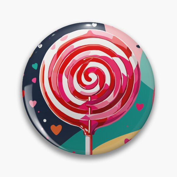 Item preview, Candy Crush With The Pinky Lollipop Bliss designed and sold by CrazySweets.