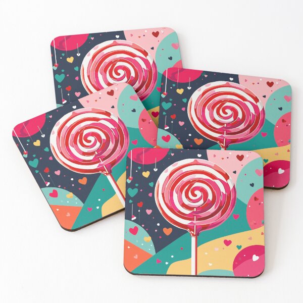 Item preview, Candy Crush With The Pinky Lollipop Bliss designed and sold by CrazySweets.
