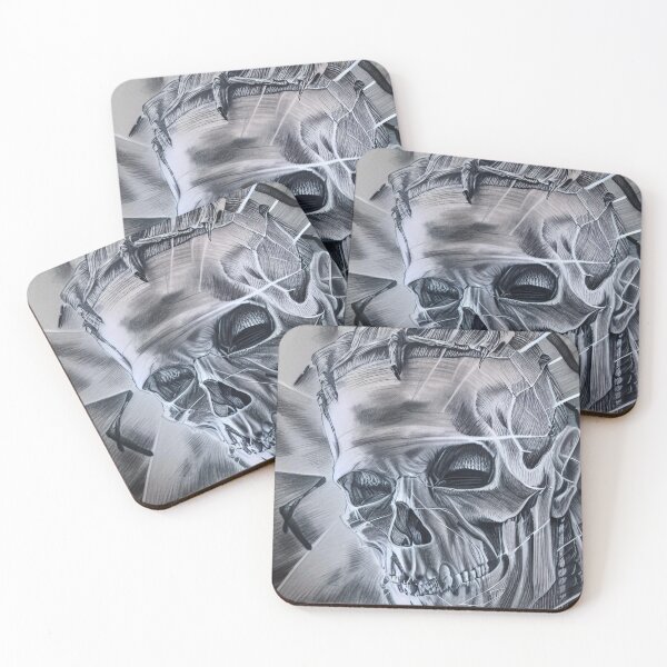 Item preview, Franken Skull Sketch  designed and sold by MatrixTattoo.
