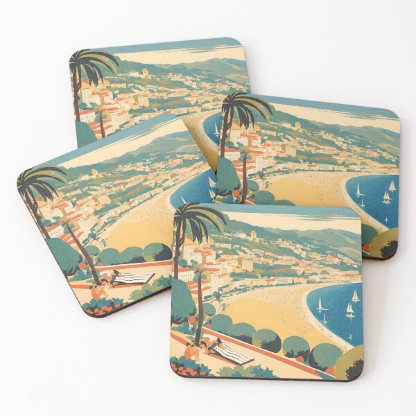 Item preview, Venice Beach Glamour: Vintage Travel Poster designed and sold by susshop214.
