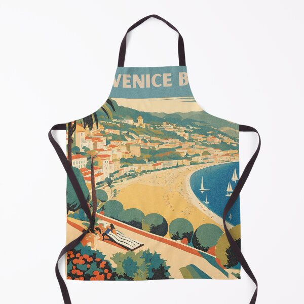 Item preview, Venice Beach Glamour: Vintage Travel Poster designed and sold by susshop214.