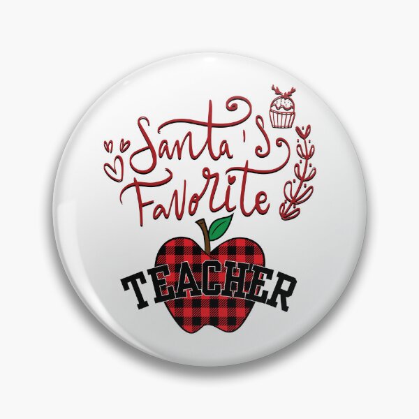 Item preview, Santa's Favorite Teacher designed and sold by MojoSpot.