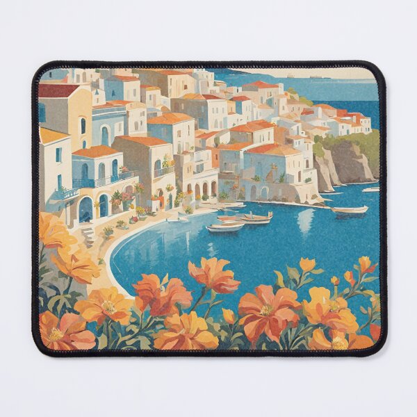 Item preview, Mediterranean Bliss: Vintage Travel Poster designed and sold by susshop214.