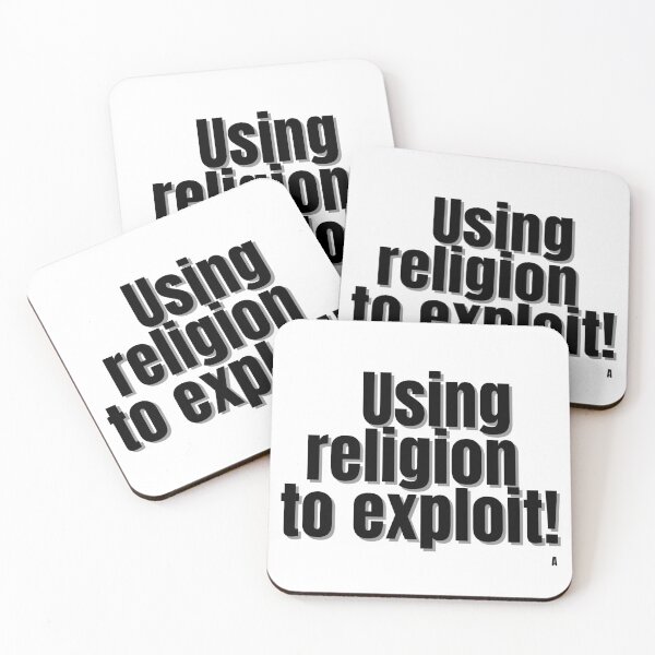 Item preview, Using religion to exploit! designed and sold by Finds.