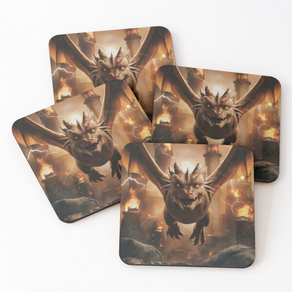 Item preview, Apocalyptic dragon. designed and sold by MyHappyArtShop.