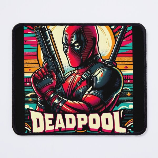 Item preview, Diseño dinámico y colorido de Deadpool designed and sold by Cipher-28.