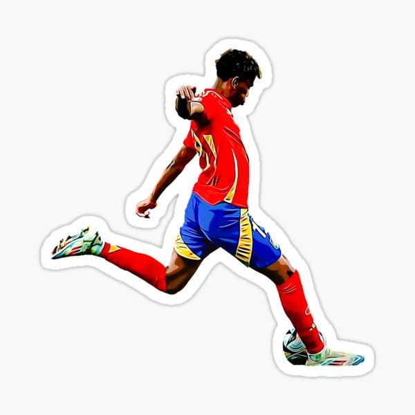 "lamine yamal" Sticker by memories camisetas | Redbubble