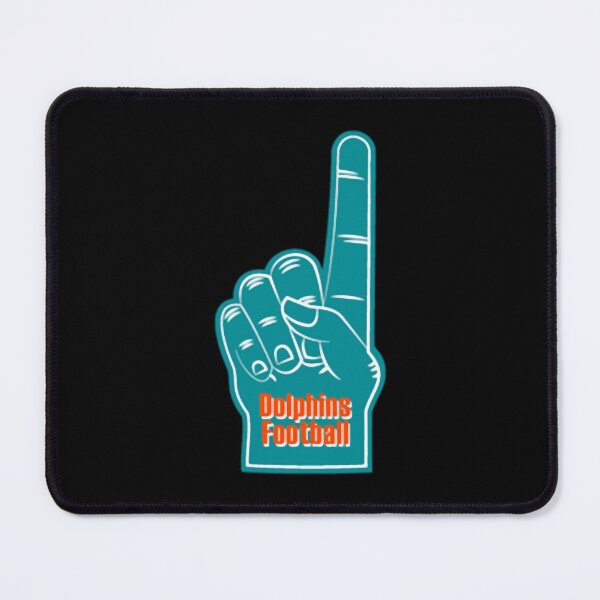 Item preview, Miami Dolphins Football Foam Finger designed and sold by Ricelukas.