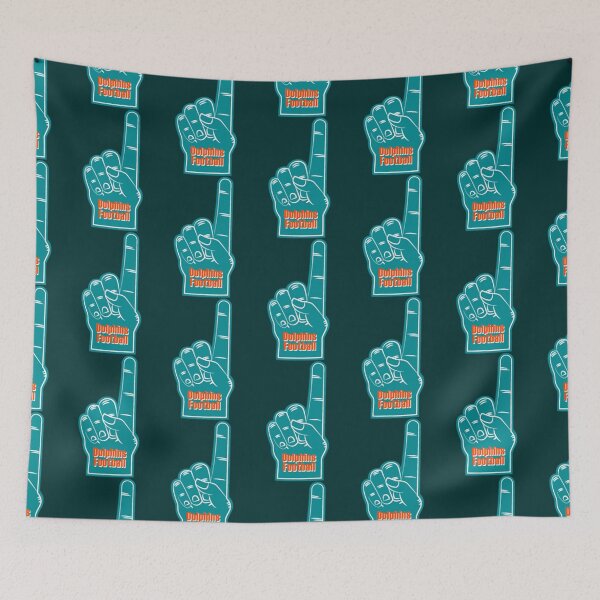Item preview, Miami Dolphins Football Foam Finger designed and sold by Ricelukas.