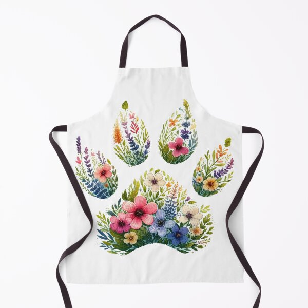 Item preview, Flowers Pawprint designed and sold by erkinmaddison.