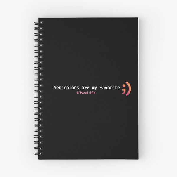 Item preview, Los puntos y comas son mis favoritos #JavaLife - Programación Java designed and sold by Circle-Cats.
