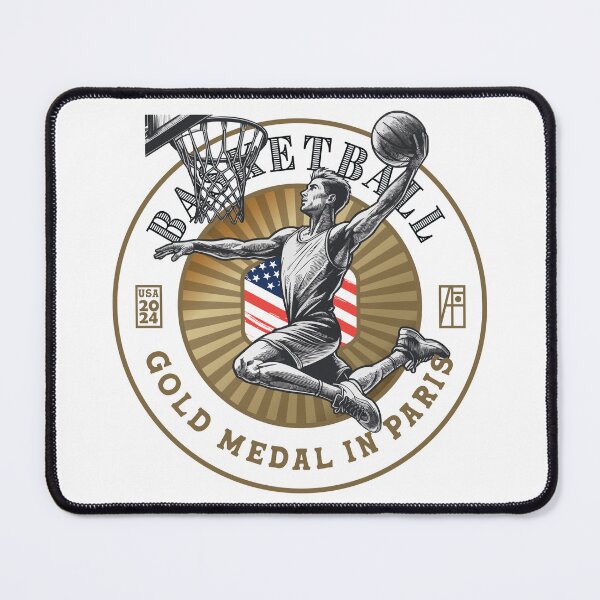Item preview, 2024 - USA - BASKETBALL - GOLD MEDAL - PARIS - 2 designed and sold by ArtProjectShop.