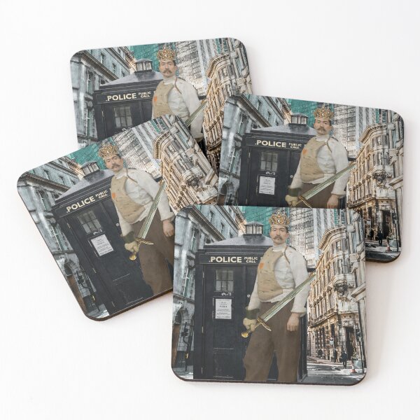Item preview, King Swords Tine Travel Steampunk Tarot Victorian Era designed and sold by SoulscapeStudio.