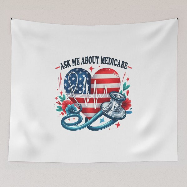 Item preview, Ask Me About Medicare designed and sold by erkinmaddison.