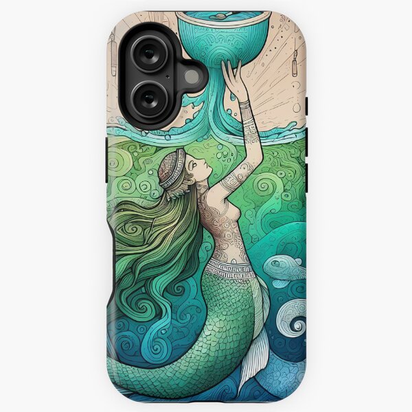 Vista previa del artículo con la obra «Leyendas de sirenas», diseñado y vendido por moba--mania.