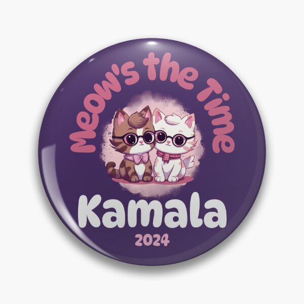 Item preview, Meow's The Time Kamala 2024 Cats For Kamala T-Shirt designed and sold by JOSHS-TEES.