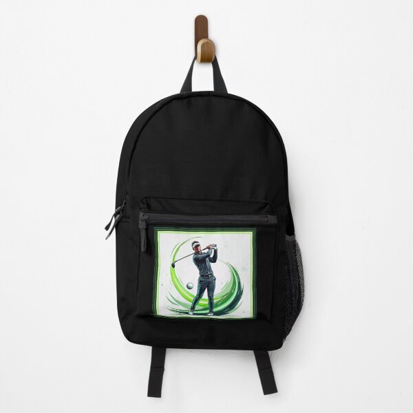 Item preview, Modern Green Hi Tech golf swing shirt logo designed and sold by Ian Matthews.