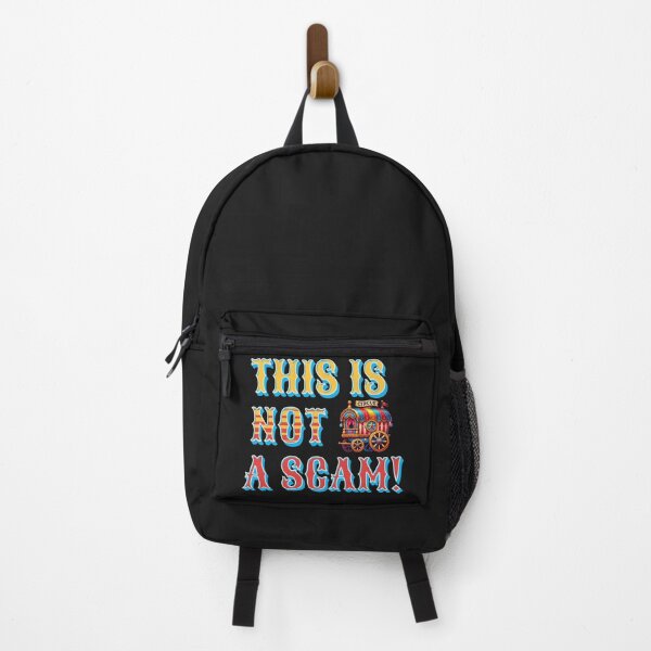 Item preview, This Is Not a Scam!" Circus-Inspired Design - Bold and Quirky designed and sold by SportyAndArtful.