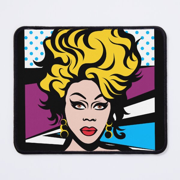 Item preview, RuPaul Cartoon PopArt Drawing designed and sold by Henrylizarraga.