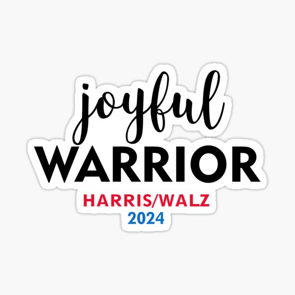 Artikel-Vorschau von JOYFUL WARRIOR HARRIS/WALZ 2024, designt und verkauft von TheButchQueen.