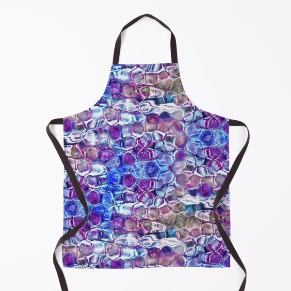 Item preview, Abstract Glass Bubbles in Blue and Purple designed and sold by Brittany Lane Allen.