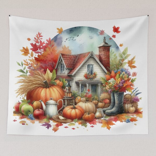 Item preview, Fall,Autumn,Pumpkin,Garden designed and sold by deniz kaya.