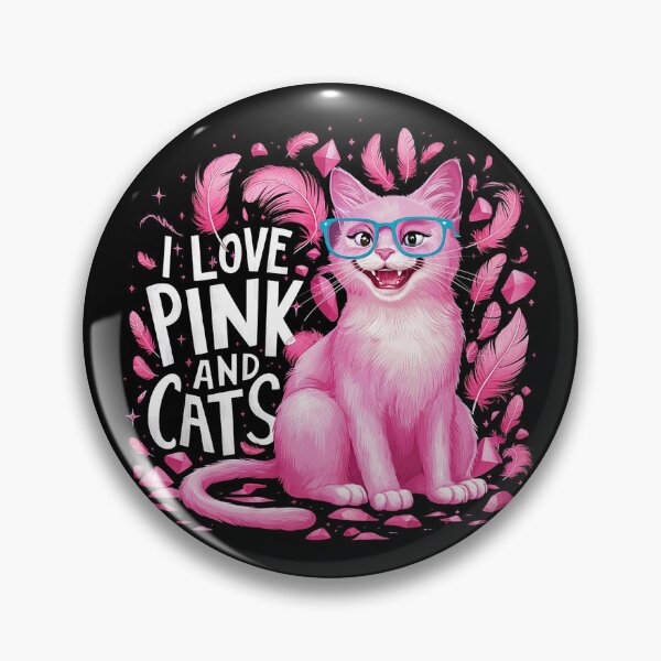 Item preview, I Love Pink & Pink Cats  designed and sold by PinkGoddessLove.