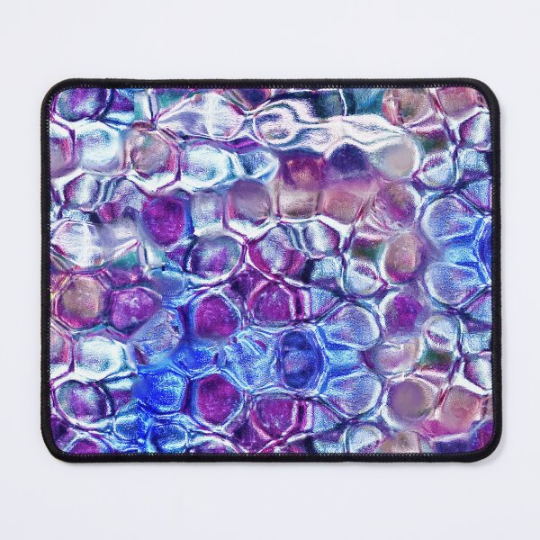 Item preview, Abstract Glass Bubbles in Blue and Purple designed and sold by Brittany Lane Allen.