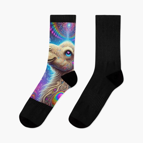 Item preview, Psychedelic Love Camel in Mystical Nature Scene designed and sold by Noussairox.
