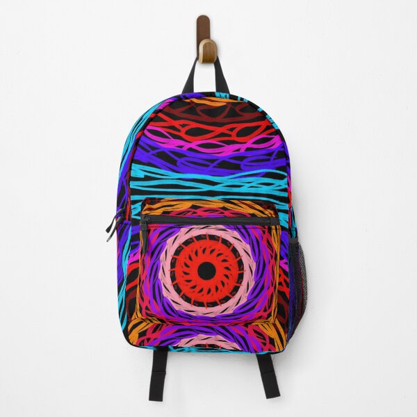 Item preview, Colorful concentric geometric mandala design designed and sold by Stefrait-7.