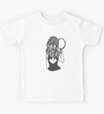 Girl and a Mirror Kids Tee