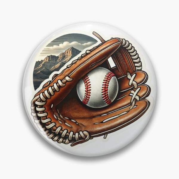 Artikelvorschau, Vintage Baseballhandschuh & Rockies entworfen und verkauft von pixelpulsenyc.