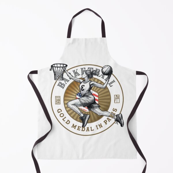 Item preview, 2024 - USA - BASKETBALL - GOLD MEDAL - PARIS - 4 designed and sold by ArtProjectShop.