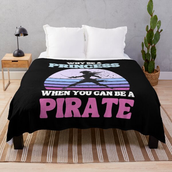 Artikelvorschau, Warum eine Prinzessin sein, wenn man ein Piratenmädchen sein kann? entworfen und verkauft von wildvibe.