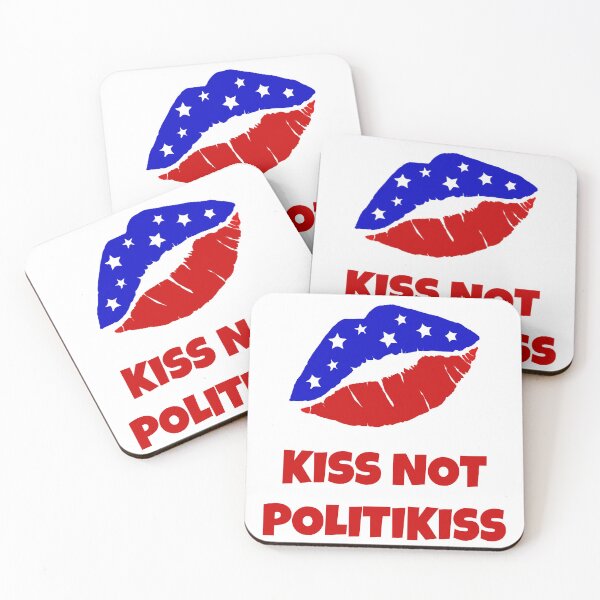 Item preview, Kiss my Politikiss - Red designed and sold by Audrey Krüger.
