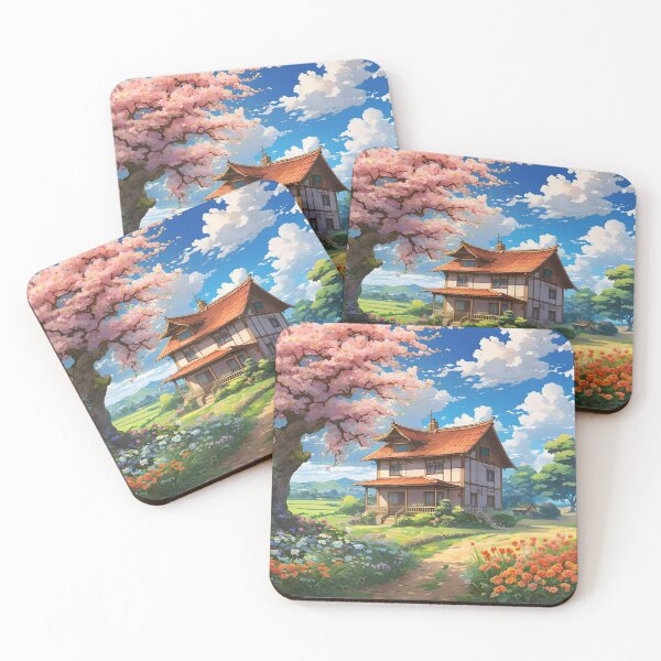 Item preview, "Dreamy Cottage Amidst Nature's Palette" designed and sold by NAB  design.