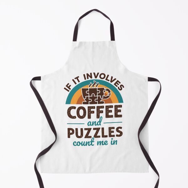 Item preview, If It Involves Coffee and  Puzzles Count Me In designed and sold by jaygo.