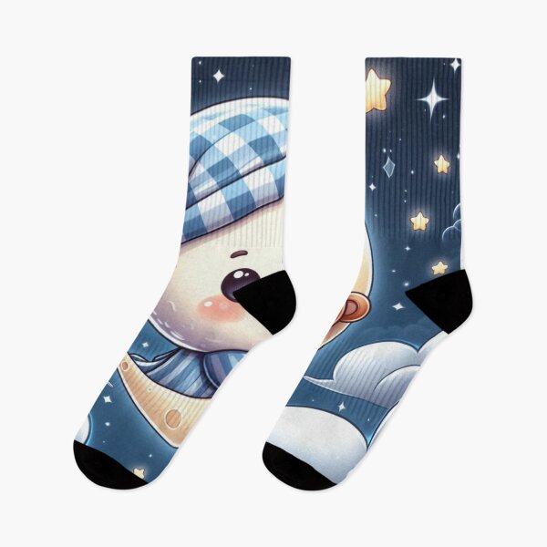 Item preview, Cute Cartoon Moon Design designed and sold by nada-art.