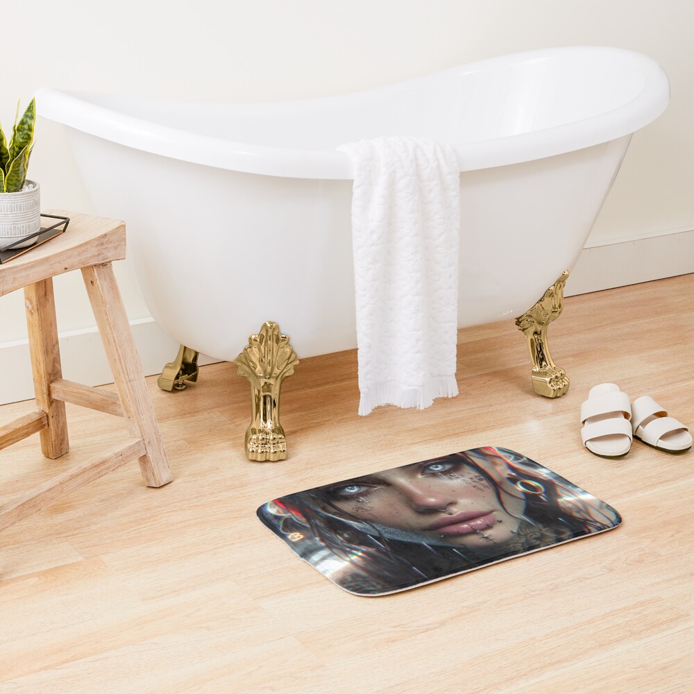 Aperçu de l'œuvre Tapis de bain créée et vendue par RellimsRealm.